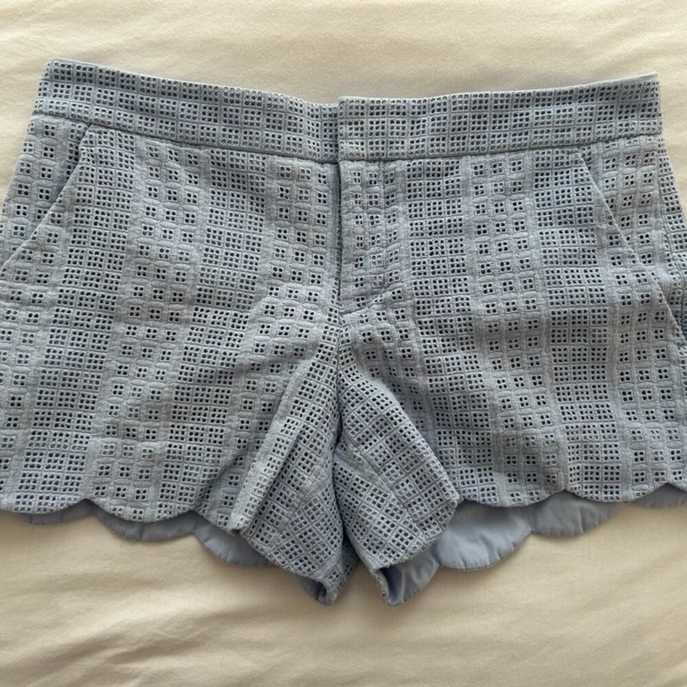 Club Monaco Scalloped shorts